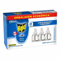 Aparelho Raid Repelente Líquido Elétrico + 3 Refis