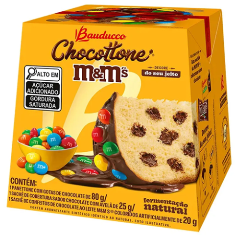 Mini Chocottone Bauducco M&M’S 80g