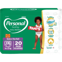 Fralda Personal Baby Total Protect Pants Super XXG 20pads