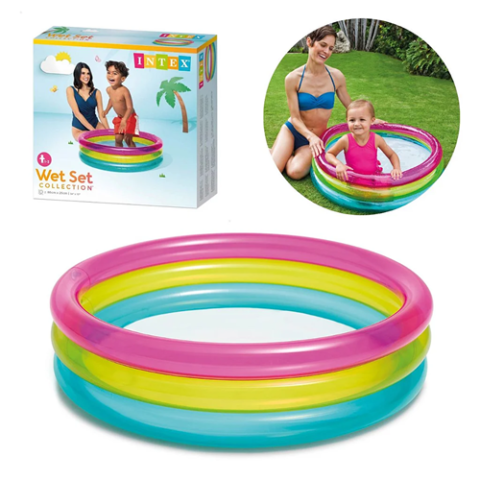 Piscina Arco-Íris Intex 63 Litros