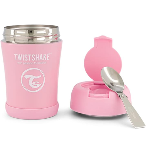 Pote Térmico Twistshake 350ml Rosa