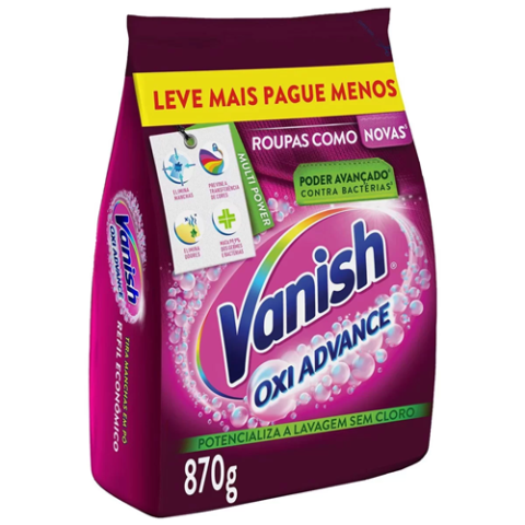 Tira Manchas em Pó Vanish Oxi Advance 870g