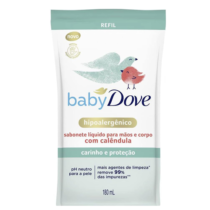 Refil Baby Dove Sabonete Líquido com Calêndula Carinho e Proteção Mãos e Corpo