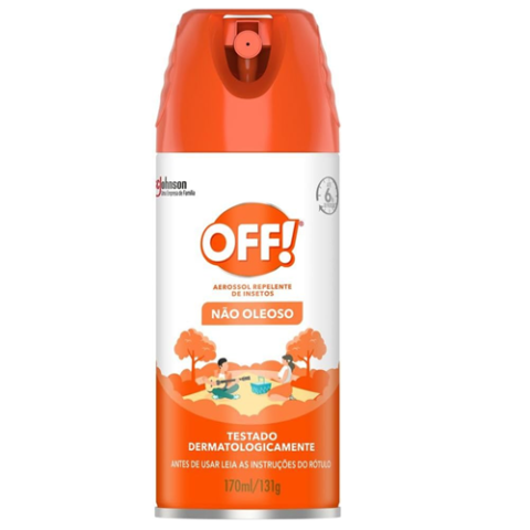 OFF! Family Aerossol Repelente de Mosquitos e Insetos 165ml