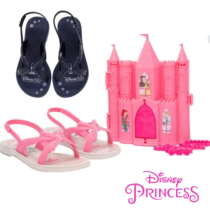Sandália Grendene Kids Disney Castelo Real