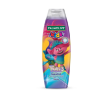 Shampoo Palmolive Kids para Todos os Tipos de Cabelo Trolls 350ml