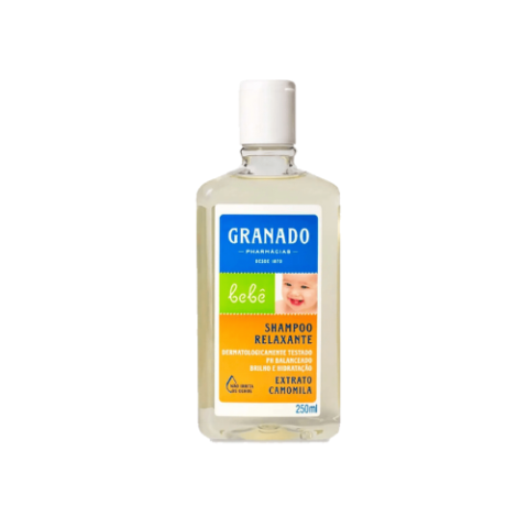 Shampoo Relaxante Bebê Granado Camomila 250ml
