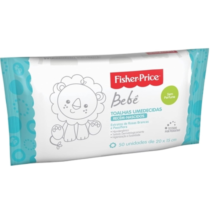 Toalhas Umedecidas Fisher Price sem Perfume 50 Unidades Toalhas Umedecidas Fisher Price sem Perfume 50 Unidades