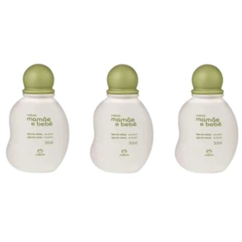 3 Colônias Mamãe e Bebê 50ml