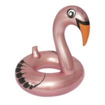 Boia Cisne Perolado Rosa Mor