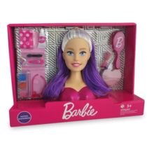 Busto Barbie Styling Head Faces 14 peças