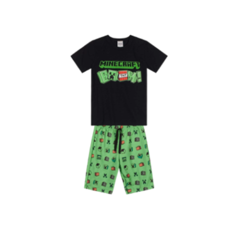 Conjunto Minecraft Infantil Brandili