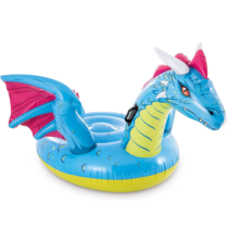 Dragão Inflavél Gigante de Piscina Ride-On de 2 Metros