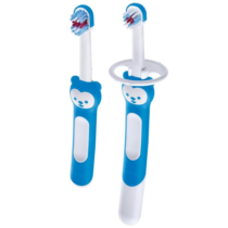 Pack 2 Escovas MAM Learn To Brush Azul