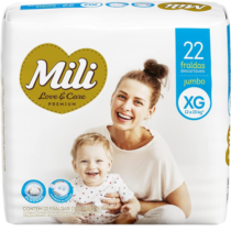 Fralda Mili XG 22 Unidades
