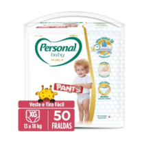 Fralda Personal Baby Premium Pants XG 50 Unidades
