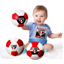 Kit 3 Bolas de Futebol Bebê SPFC