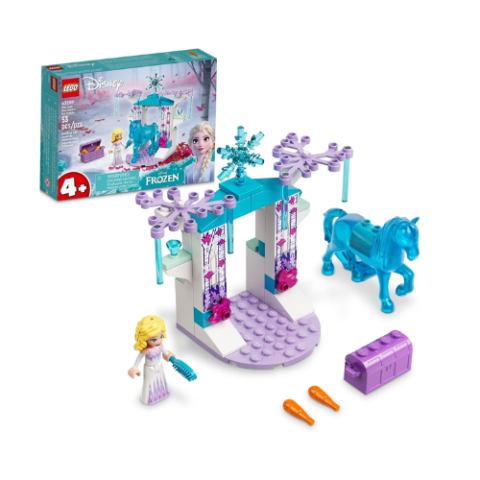 Lego Disney O Estábulo de Gelo da Elsa e do Nokk 53 Peças