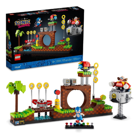 Lego Ideas Sonic the Hedgehog Green Hill Zone 1125 Peças