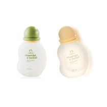 Mamãe e Bebê Água de Colônia Tradicional ou Flor de Laranjeira 100ml