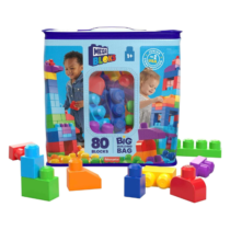 Mega Bloks Sacola de 80 Blocos Mattel