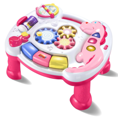 Mesinha de Atividades Musical Rosa Zoop Toys
