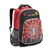 Mochila Ecolar Infantil 41cm Alças Almofadadas e Reforçada Homem Aranha