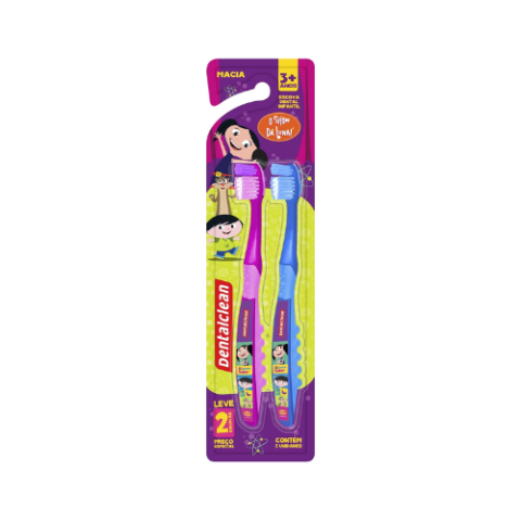 Pack 2 Unidades Escova Dental Infantil O Show da Luna