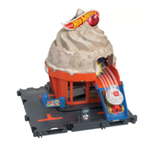 Pista Hot Wheels City Sorveteria na Cidade Mattel