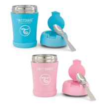 Pote Térmico Twistshake 350ml Azul ou Rosa