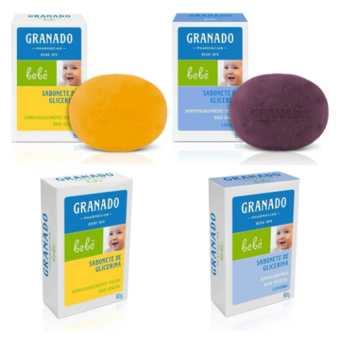 Sabonete Granado Bebê Barra 90g