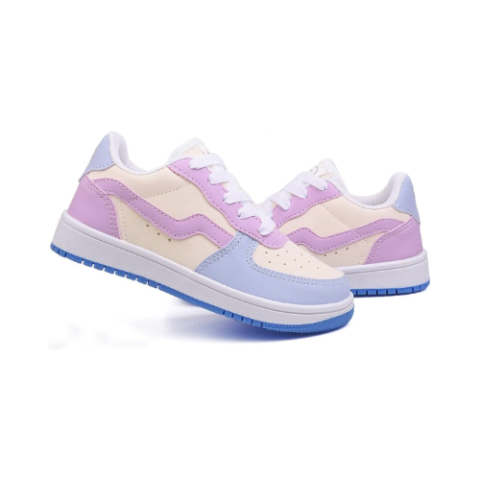 Tênis Menina Casual Lilas Zero Um Kids