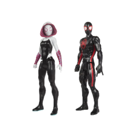 Boneco Miles Morales ou Gwen Marvel Titan Hero Series