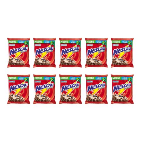 10 Unidades Cereal Nescau 30g Radical Sache