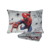 Jogo De Cama Infantil Homem Aranha Portallar 2 Peças