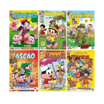 Kit 15 Gibis Turma da Monica Sem Repetições