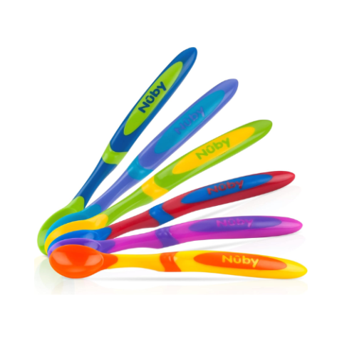 Kit Colheres Coloridas Sortido Nûby