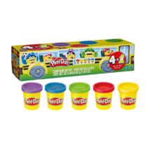 Kit de Massinha Play-Doh 5 Potes Grandes