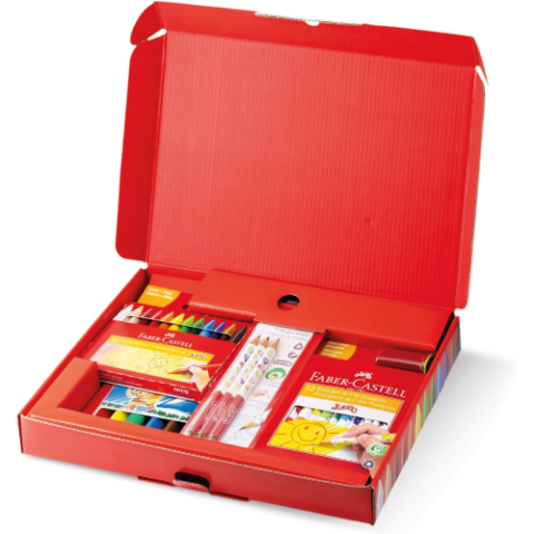 Kit Jumbo Faber-Castell 34 Peças