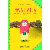 Livro Malala, a menina que queria ir para a escola