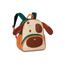 Mochila Costas Pets Cachorro Marrom 33cm Clio Style