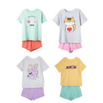 Pijama Infantil Hering Kids Menina Curto Com Estampa