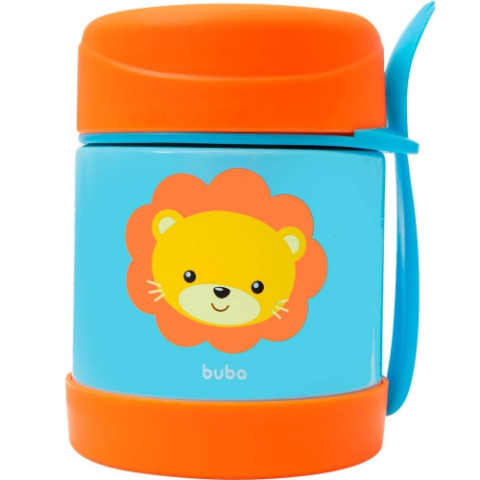 Pote Termico Animal Fun Leao Buba