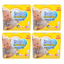 4 Pacotes Fralda-Calça MamyPoko Dia & Noite M 58 Unidades