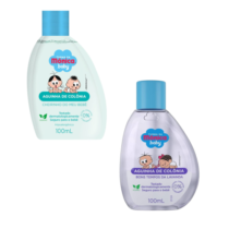Aguinha de Colônia Turma da Mônica Cheirinho de Bebê 100ml