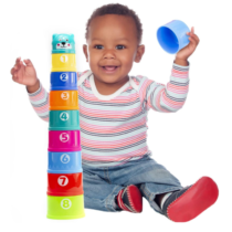 Brinquedo Educativo Pote de Empilhar