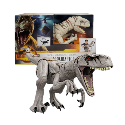 Jurassic World Dinossauro Atrociraptor Colossal Mattel