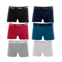 Kit 6 Cuecas Infantil Boxer Mash