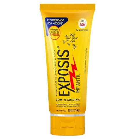 Repelente Exposis Infantil Gel 100ml