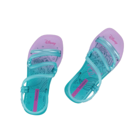 Sandália Ipanema Kids Ariel Disney Solar